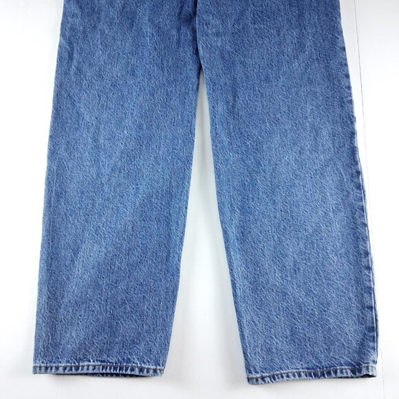 Abercrombie & Fitch The Taper Jean Women's Size 0 Long Medium Wash High Rise - Picture 5 of 8